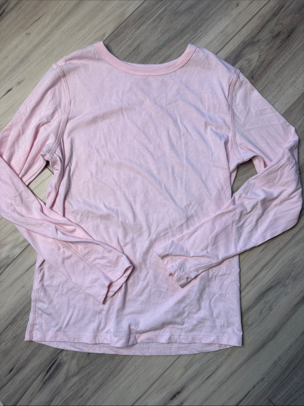 Pink long sleeve tee